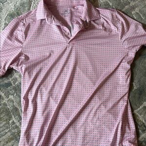 Mizzen and Main Pink Polo